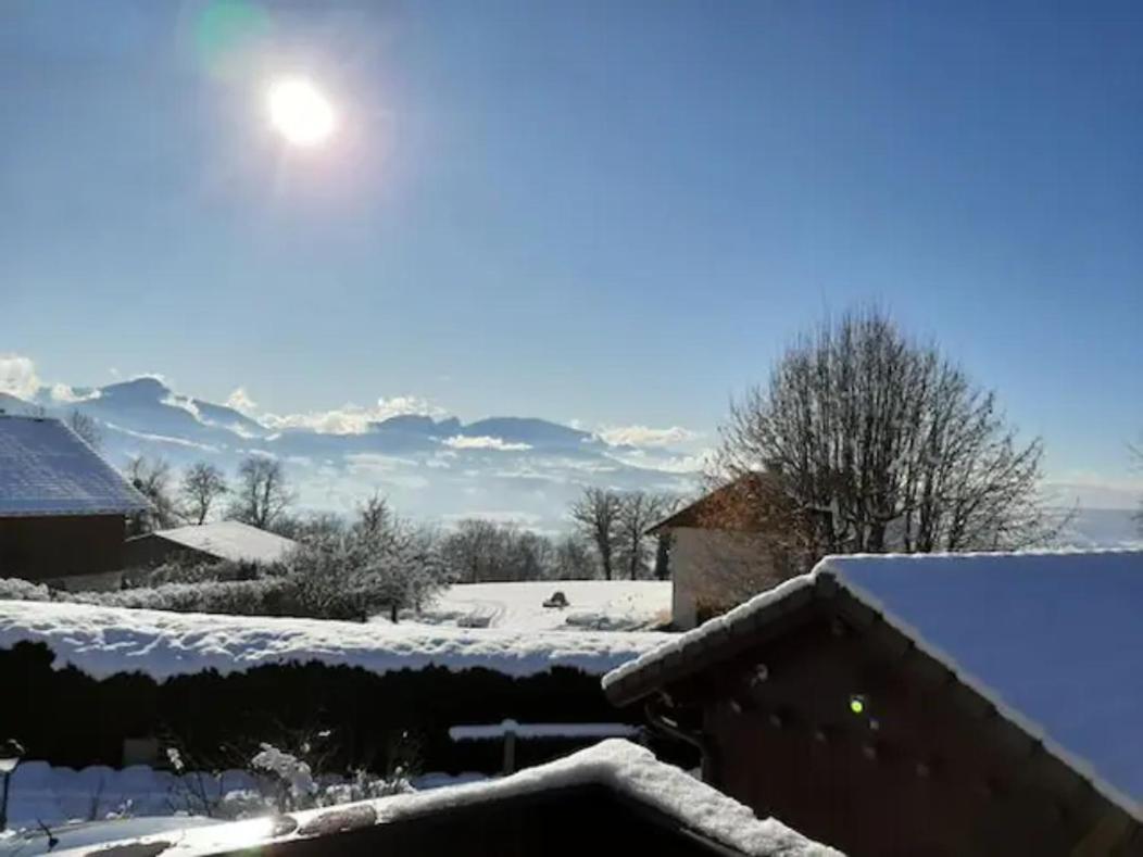 5 Min Des Pistes De Ski Grand Studio Mezzanine Viuz-en-Sallaz Exterior foto